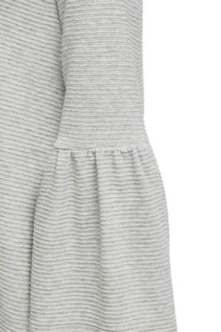Robe droite Paros - Gris clair chiné