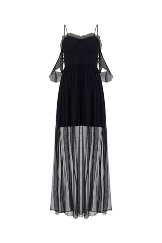Robe longue Alizee - Noir