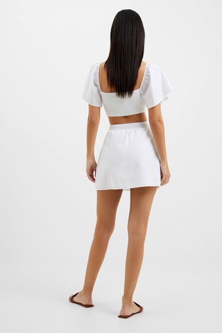 Robe droite Alania - Blanc