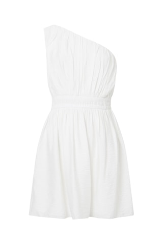 Robe asymétrique Faron - Blanc