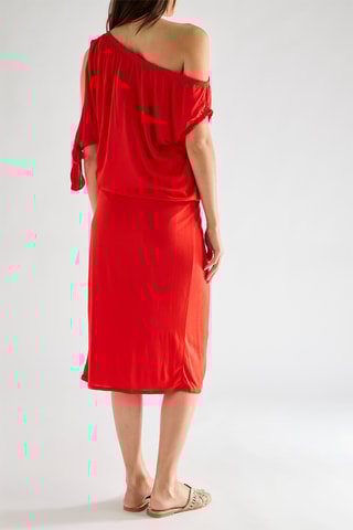 Robe midi Tanna - Rouge