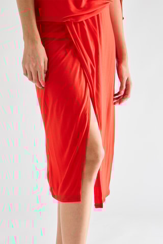 Robe midi Tanna - Rouge