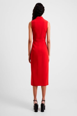 Robe midi Echo - Rouge