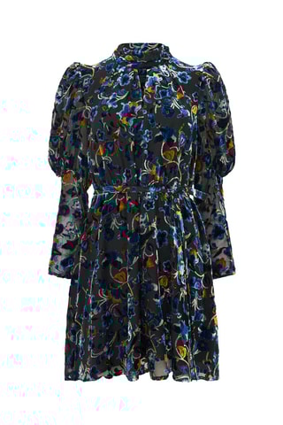 Robe patineuse Avery - Noir