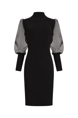 Robe fourreau Krista - Noir