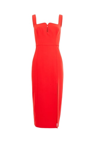 Robe midi Echo - Rouge