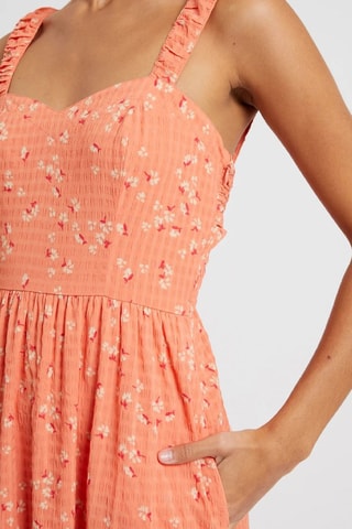 Robe midi Erin - Corail