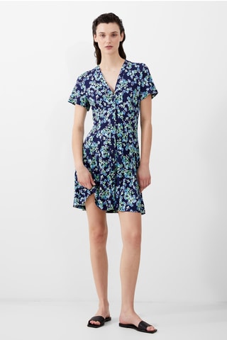 Robe chemise Benedetta - Bleu marine