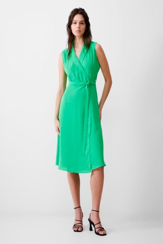 Wikkeljurk Sleeveless - Groen