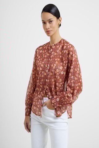 Blouse Camilla - Bruin