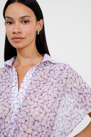 Blouse Vee - Paars