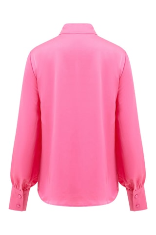 Satijnen Blouse - Roze