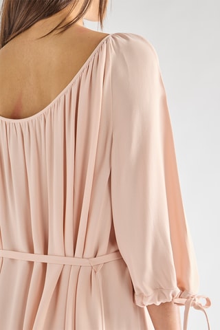 Robe midi Ezmiya - Beige
