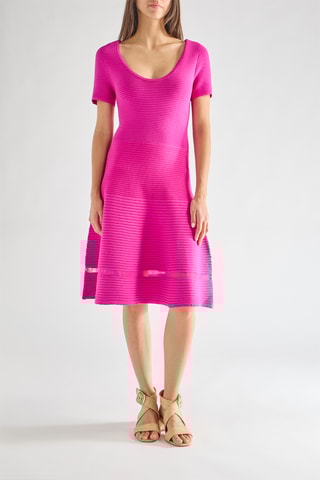 Robe patineuse Voletta - Fuchsia