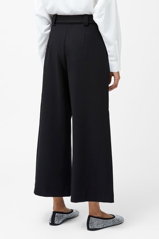 Broek Wide Legs Whisper - Zwart