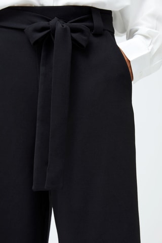 Broek Wide Legs Whisper - Zwart