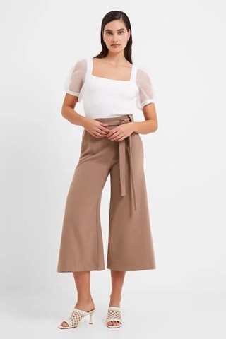 Driekwartbroek Hoge Taille Whisper - Beige
