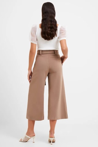 Driekwartbroek Hoge Taille Whisper - Beige