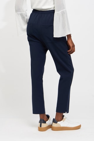 Broek relaxed Whisper - Marineblauw
