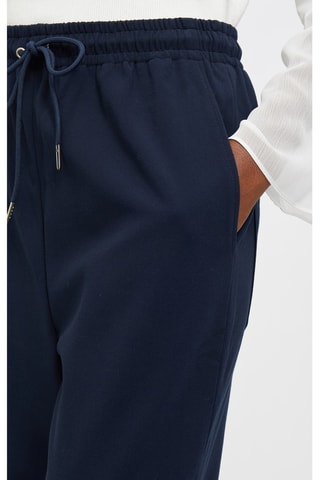 Broek relaxed Whisper - Marineblauw