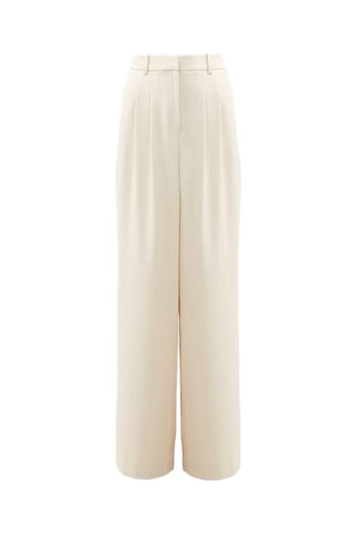 Broek Wide Legs Harry - Crèmekleurig
