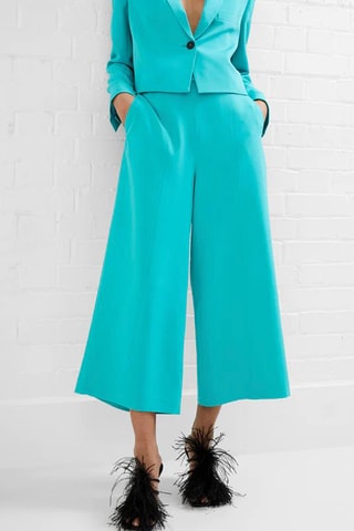 7/8 Broek Echo - Turquoise