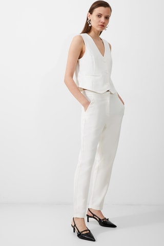 Mouwloos Vest Tailored - Wit
