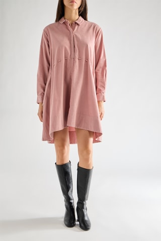 Robe trapèze Ft - Vieux rose