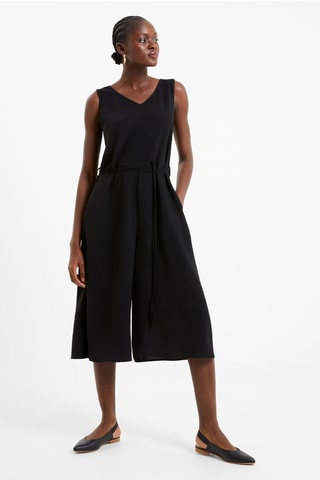 Combinaison sans manches Culotte - Noir