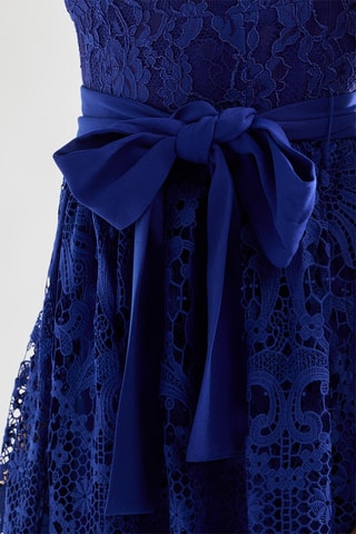 Wikkeljurk dentelle Elsa - Koningsblauw