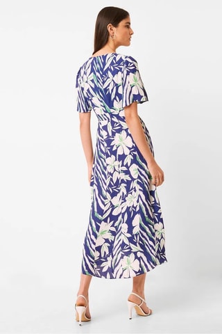 Robe midi Pf - Bleu