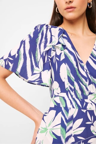 Robe midi Pf - Bleu