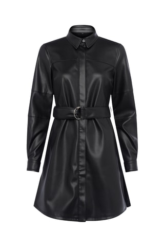 Robe chemise Patti - Noir