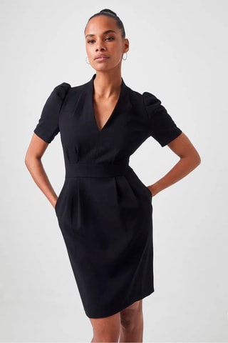 Robe droite Ilkas - Noir