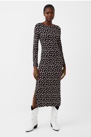 Robe fourreau Aura - Noir