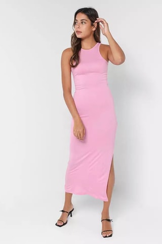 Robe fourreau Solid - Rose