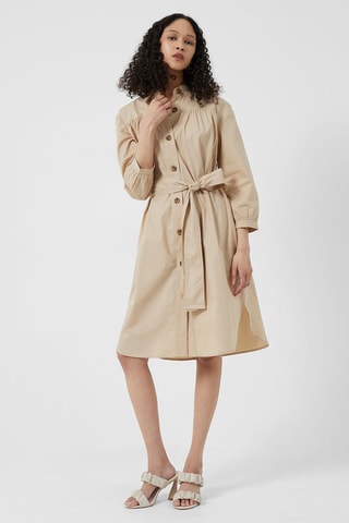 Robe chemise Poplin - Beige