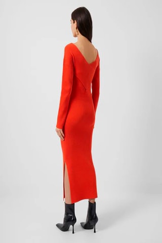 Trui-jurk Lydia - Oranje