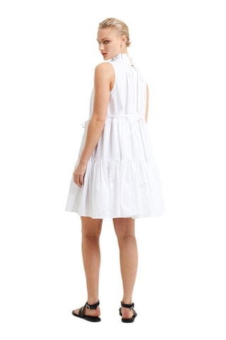 Robe trapèze Rhodes - Blanc