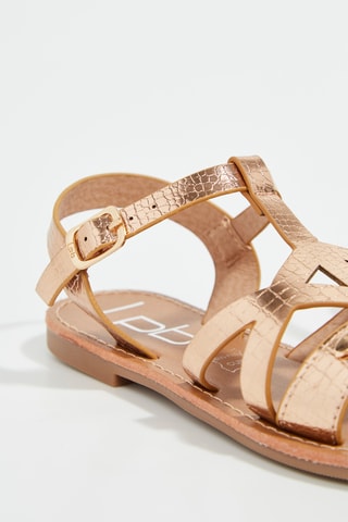 Sandálias Fabrizia - Dourado-rosa