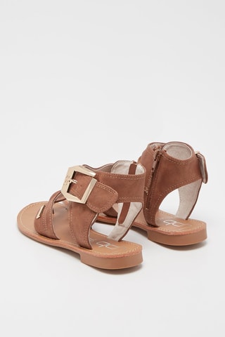 Sandálias Delano Camel