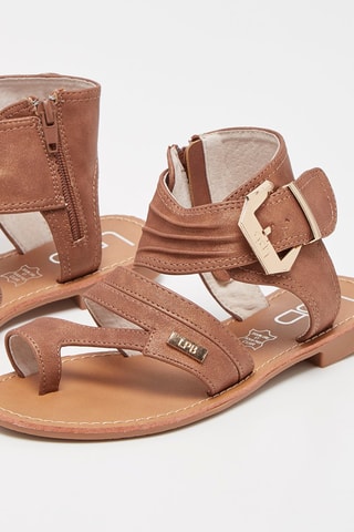 Sandálias Delano Camel