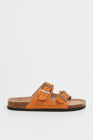 Mules Figen - Camel