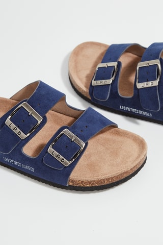 Mules Figen - Azul-marinho