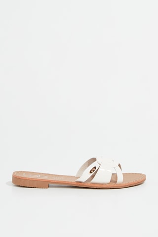 Mules envernizados Imelda - Branco