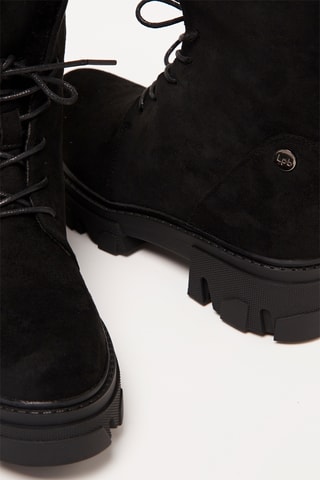 Botins forrados Evona - Preto