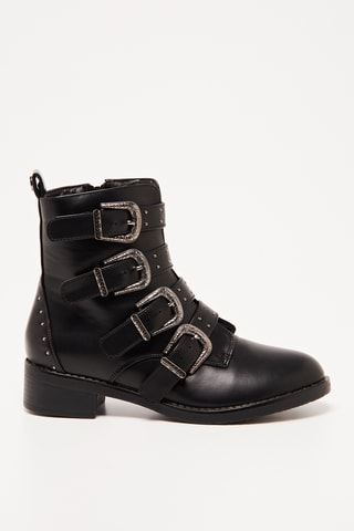 Botins Quadri - Preto
