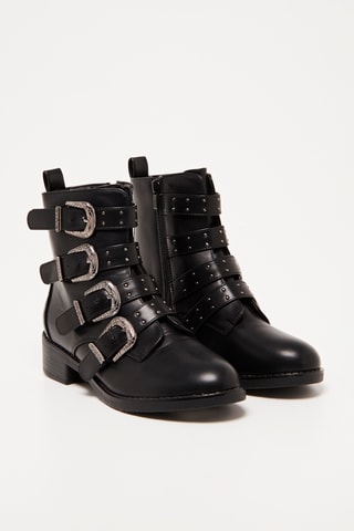 Botins Quadri - Preto