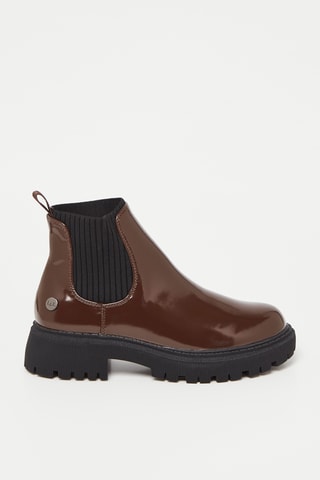 Botins Chelsea Gretchen - Castanho