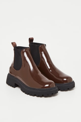 Botins Chelsea Gretchen - Castanho